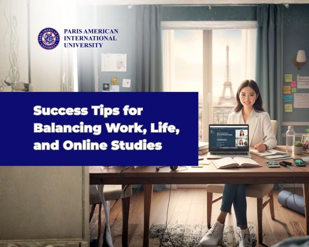 5 Success Tips for Balancing Work, Life, and Online Learning - Paris ...